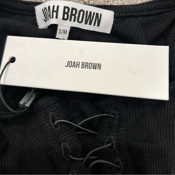 Joah Brown. Black top Size: S/M - Picture 6 of 6